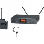 鐵三角 Audio-Technica ATW-2193aD 黑色無(wú)線頭戴式麥克風(fēng)系統(tǒng)（656.125-678.500兆赫）