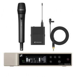 森海塞爾 SENNHEISER EW-DX MKE2-835-S 雙通道數(shù)字無(wú)線套裝手持+領(lǐng)夾